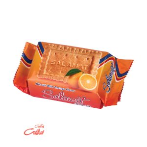 بیسکویت پرتقالی 75 گرم | قیمت و خرید | بیسکویت سلامت